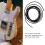 2Pcs Shielded Wire 4 Conductor Black Guitar Cable Noise Reduction Use 10