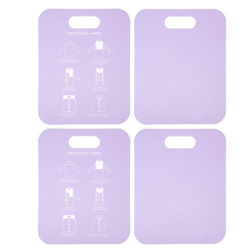 16Pcs Violet Folding Clothes Board Shirt Folder for Packing