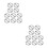 20Pièces Boucles Glissières Métal Réglables Accessoire Mode Gris 9