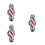 3Pièces Broche Émail Barbier Décorative 7