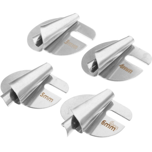 8Pièces Outils Pied Ourlet Argenté Usage Métal Durable 2