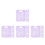 16Pcs Violet Folding Clothes Board Shirt Folder for Packing 10