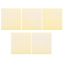500PiĂšces Points AdhĂ©sifs Double Face Transparents Solides Pour FĂȘtes