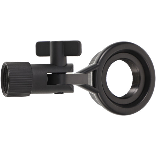 5Pièces Clip Microphone Noir En Fer Solide 1