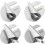 8Pièces Outils Pied Ourlet Argenté Usage Métal Durable 2