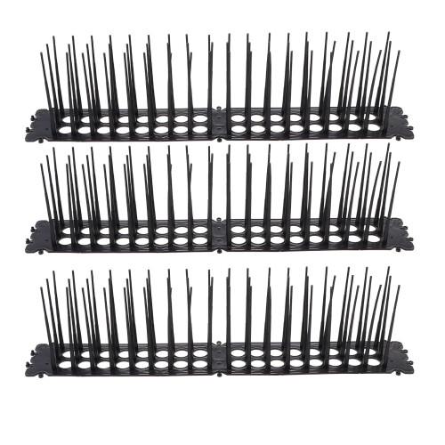 6Stk Hohe Dichte Kunststoff Spikes Tauben Abwehr 1