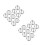 20Pièces Boucles Glissières Métal Réglables Accessoire Mode Gris 6