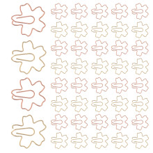 120Pcs Reusable Cherry Blossom Metal Clips for Document & Journal Use