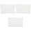 3Pièces Pare-Projections D'eau PVC Transparent Pour Évier Douche 5