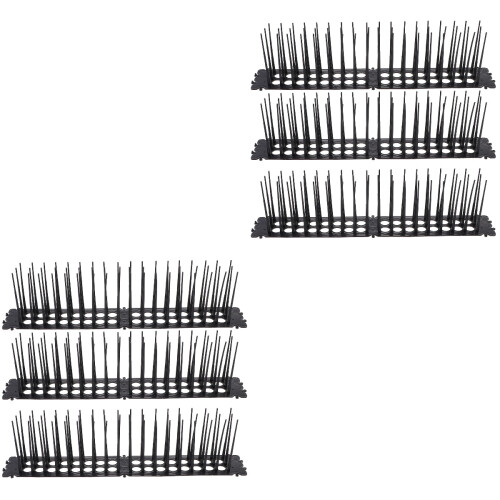 6Stk Hohe Dichte Kunststoff Spikes Tauben Abwehr 2