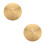 2Pièces Ensemble Cymbales Alliage Batterie Usage Crash Ride Splash 4