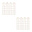 120Pcs Reusable Cherry Blossom Metal Clips for Document & Journal Use 3