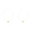 2Pcs Ash Necklace Stylish Durable Titanium Steel 6