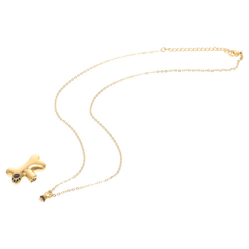 2Pcs Ash Necklace Stylish Durable Titanium Steel 1