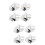 8Pièces Outils Pied Ourlet Argenté Usage Métal Durable 9