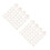 120Pcs Reusable Cherry Blossom Metal Clips for Document & Journal Use 5