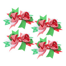 12St Kerst Haarclips Koreaanse Stijl Met Kleurrijke Strikjes