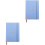 2St Skyblauw Dagelijks Planner Notepad Voor En Werk 4