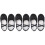 3Pairs Lightweight Black Ballet Dance Shoes Durable with Elastic Strap 4