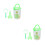 2Ensembles Seau D'observation Enfants Vert Clair Loupe ABS Résistant 7