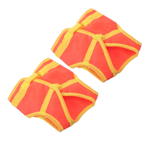 4Pièces Tenue Mini Orange À Thème Construction Sécurisée 2