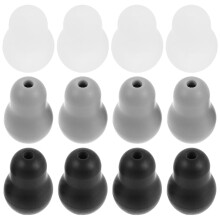 6Pairs Soft Silicone Ear Tips Noise Isolating Replacement