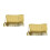 200Pcs Gold Dessert Elegant Party Utensils 6