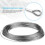 4Pcs Silver Stainless Steel Wire Rope Cable for DIY Rails Clotheslines 9
