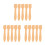 15Pièces Mini Spatules Bois Bamboo Légères Pour Et 4