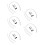 5Sets Manual Brake Bleeder Kit with Quick Install Transparent Hose 4
