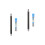 2Ensembles Crayons Métalliques Compacts Pour Et 6