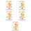 5Pcs Kids Height Wall Chart Hanging with Playroom Decor 7