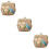 3Sets Embroidery Kit for Beginners DIY Multi Color Coin Purse Set 8