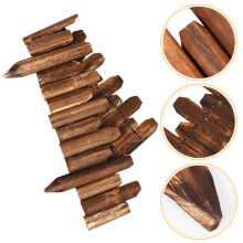 Houten Tuinafwerking Lichtbruin Mini Decoratieve Tuinafscheiding