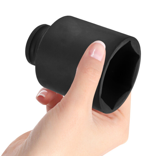 11 Pièces Douilles Impact 45# Acier Noir 1/2" Pour Écrous 2