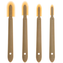 8Pcs Coffee Plastic Caulking Spatulas Caulk Remover Tool Set for Home