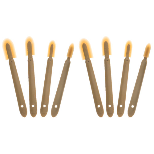 8Pcs Coffee Plastic Caulking Spatulas Caulk Remover Tool Set for Home 1