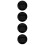 4Pièces Housses Clignotants Accessoire Plastique Noir 8