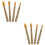 8Pcs Coffee Plastic Caulking Spatulas Caulk Remover Tool Set for Home 4