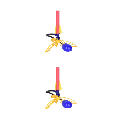 2Pièces Jouet Lanceur Pneumatique, Catapulte Enfants 2