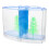 2Sets Clear Acrylic Mini Fish Breeding Tank Small Desktop Aquarium 3