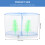 2Sets Clear Acrylic Mini Fish Breeding Tank Small Desktop Aquarium 9