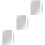 3Sets Compact Silver Makeup Mixing Tray with Spatula for Nail Art Use 4