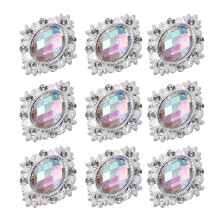 30Pcs Fashion Shoe Buckles Multi Color Pearl Clips for Women Shoes