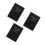 3Pcs Weekly Monthly Planner Notebook for Office Work Black Hardcover 8