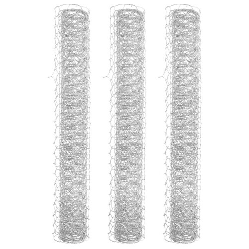 Filet Grillagé Durable Argenté Pour Clôture Projets DIY