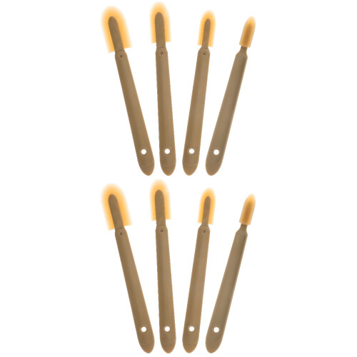8Pcs Coffee Plastic Caulking Spatulas Caulk Remover Tool Set for Home 2