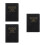 3Pcs Weekly Monthly Planner Notebook for Office Work Black Hardcover 6