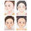 4Pcs Durable Plastic Face Paint Practice Board for Kids Assorted Color 7