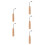 5Pcs Durable Wooden Handle Lyre Tuning Tools for & Instruments 9
